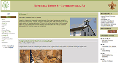 Desktop Screenshot of hopewelltroop8.com